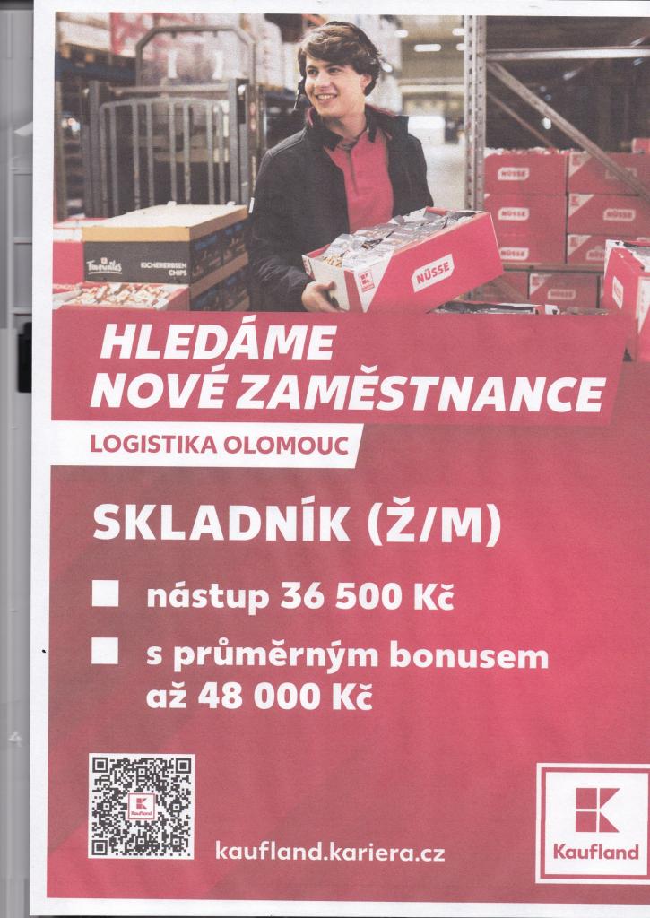 Nabídka práce Kaufland
